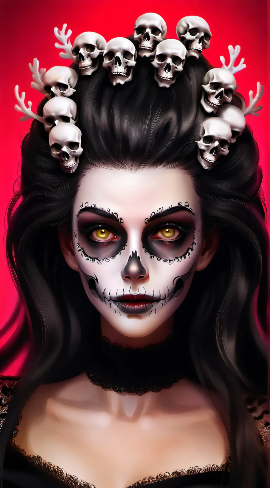 ai character: Aurora background