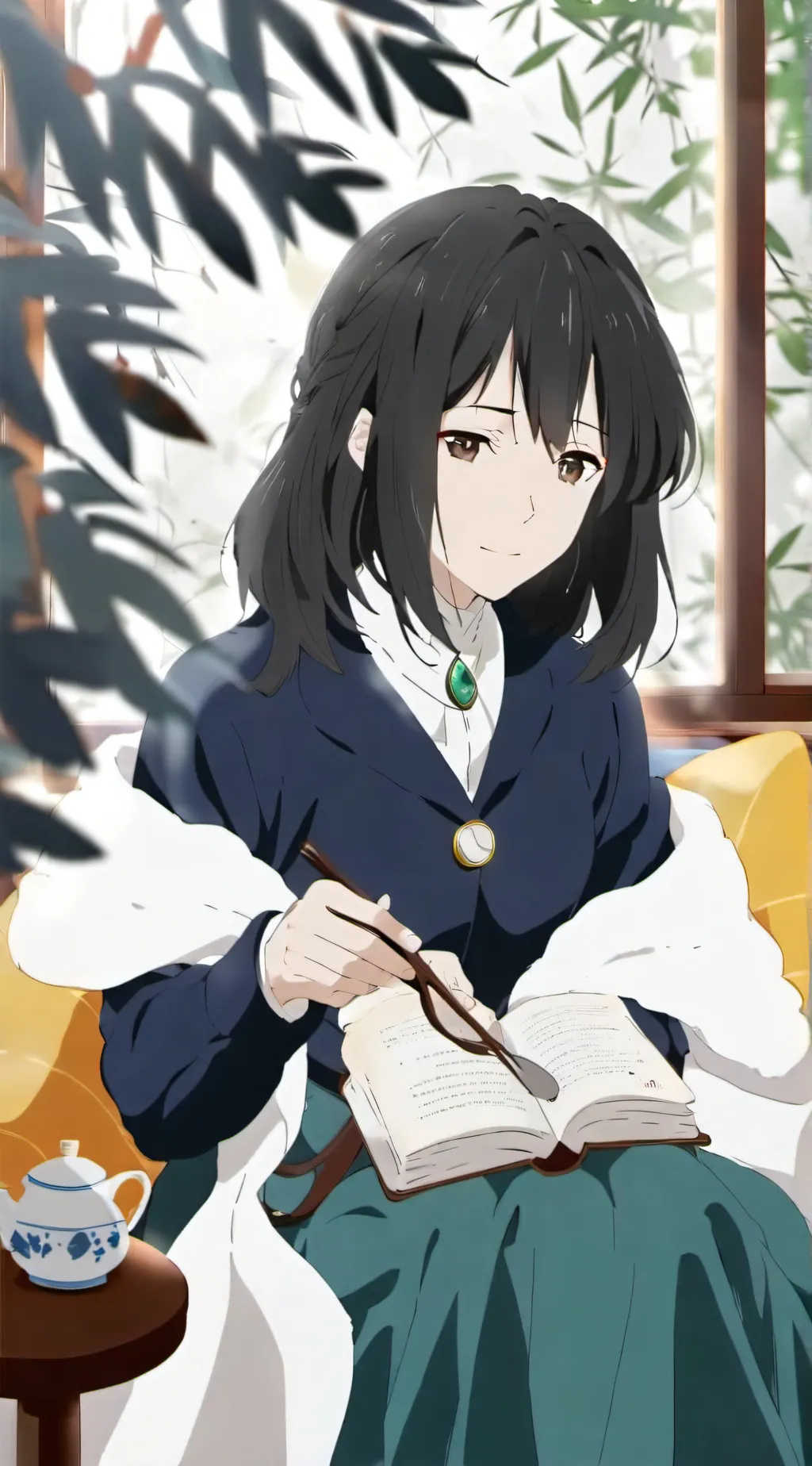 ai character: ana background