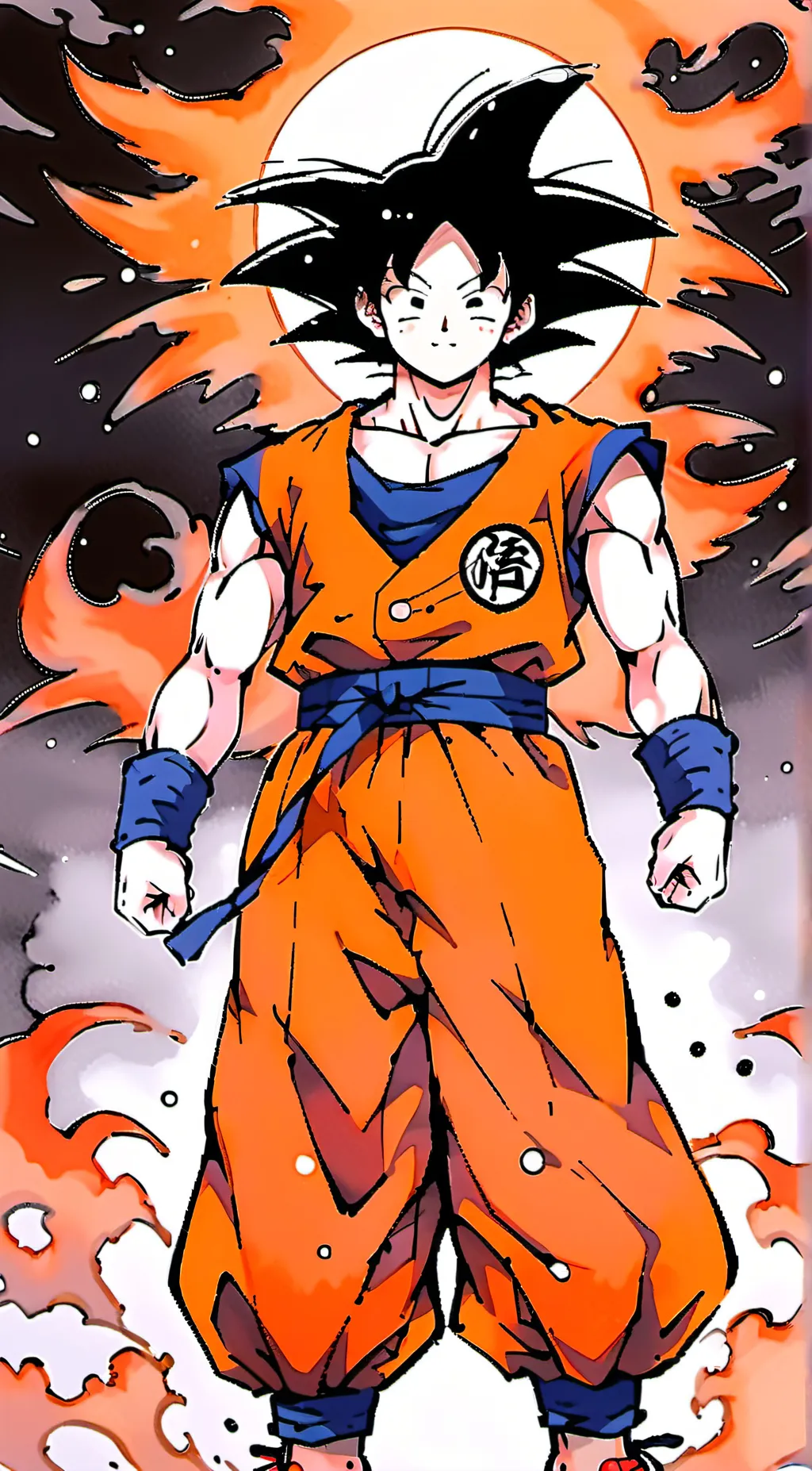 ai character: Goku background