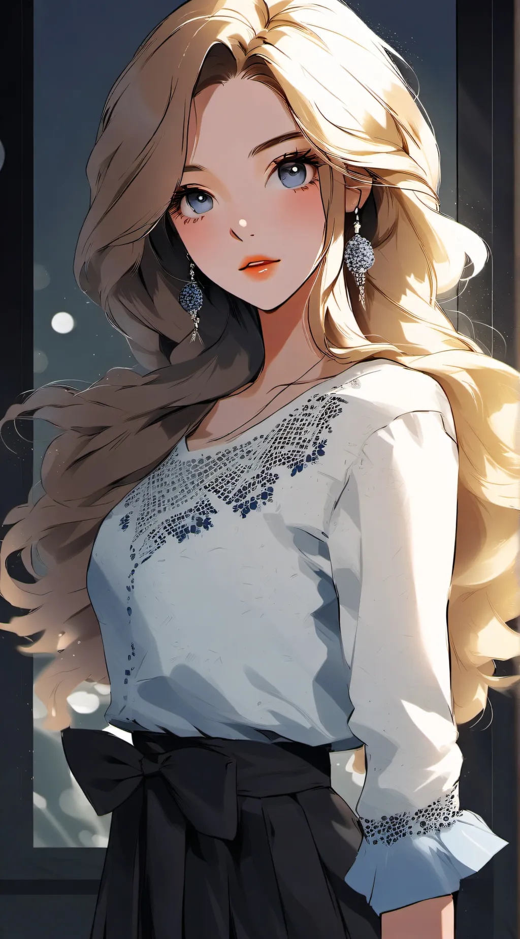 ai character: Maddie background