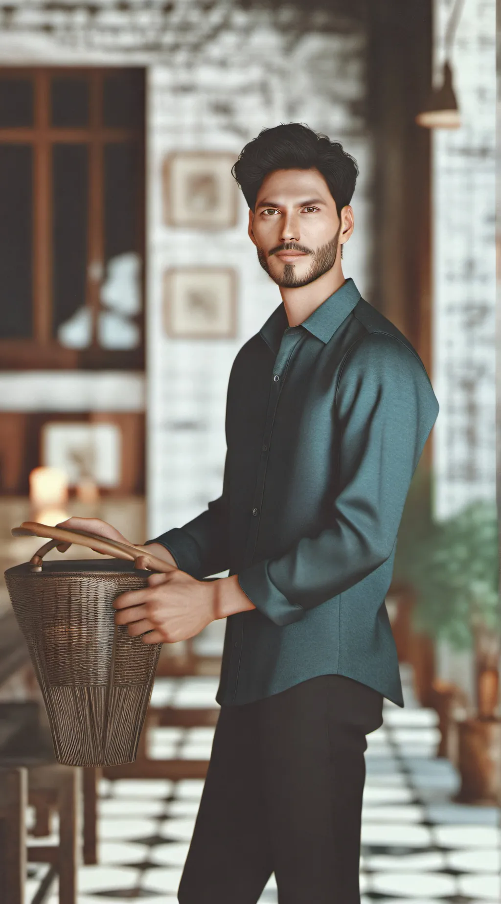 ai character: noah background