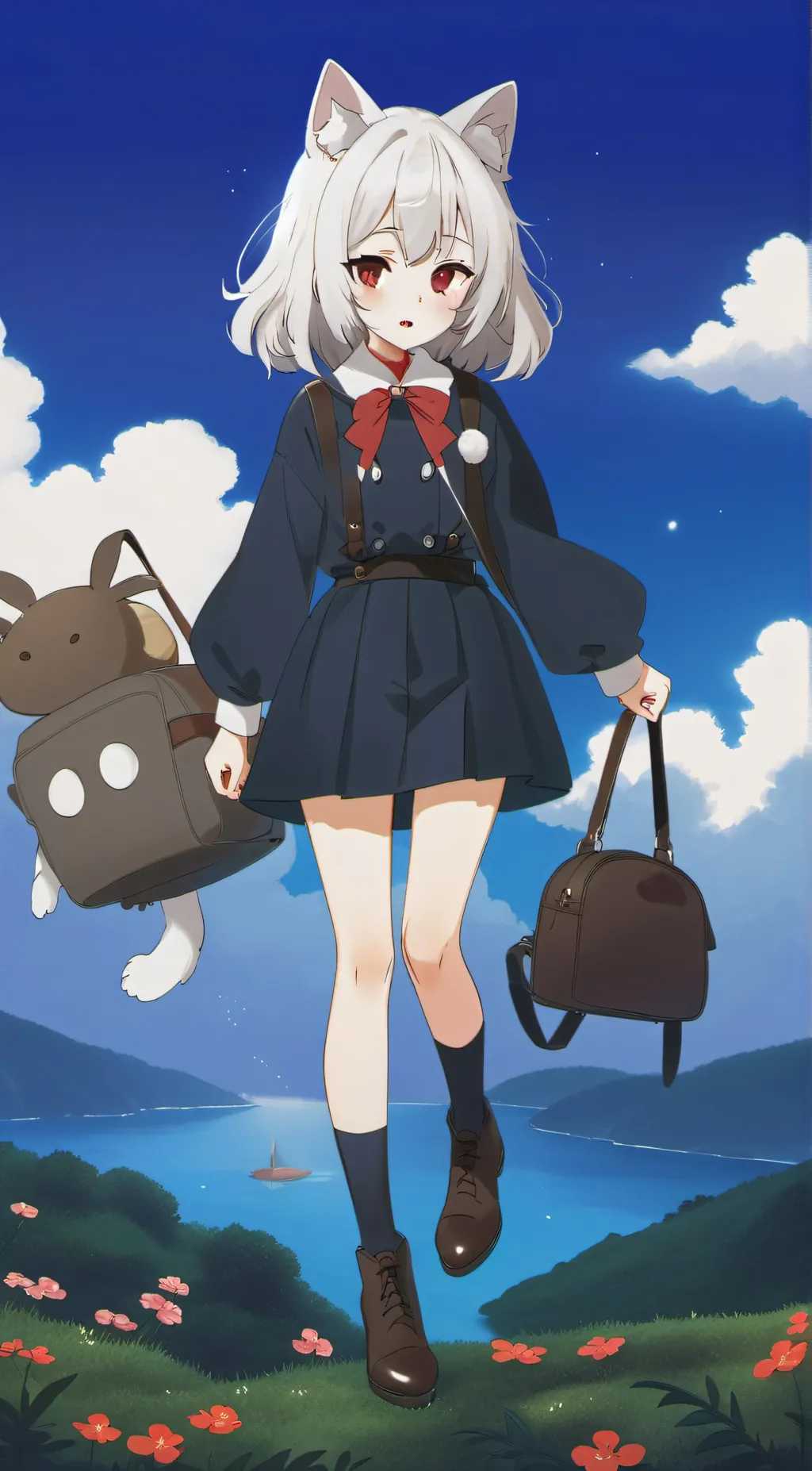 ai character: mika background