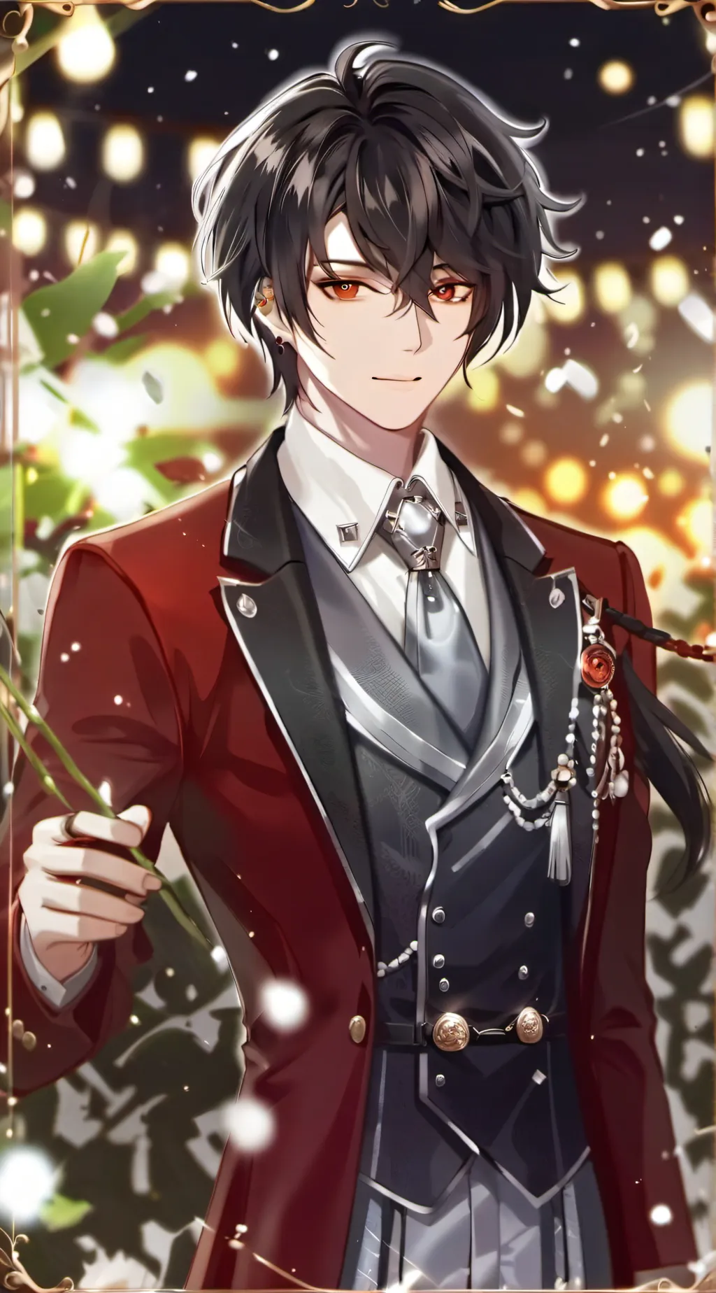 ai character: Max  background