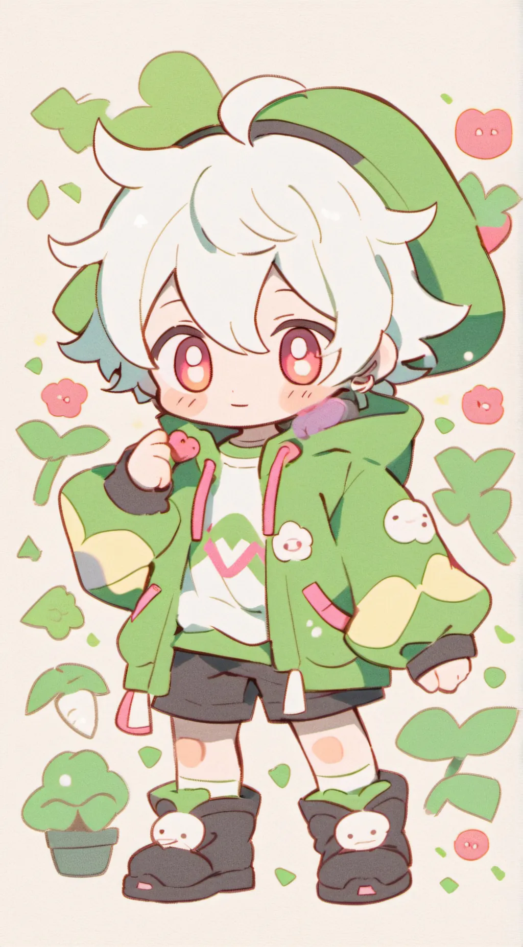 ai character: MHA+babies background