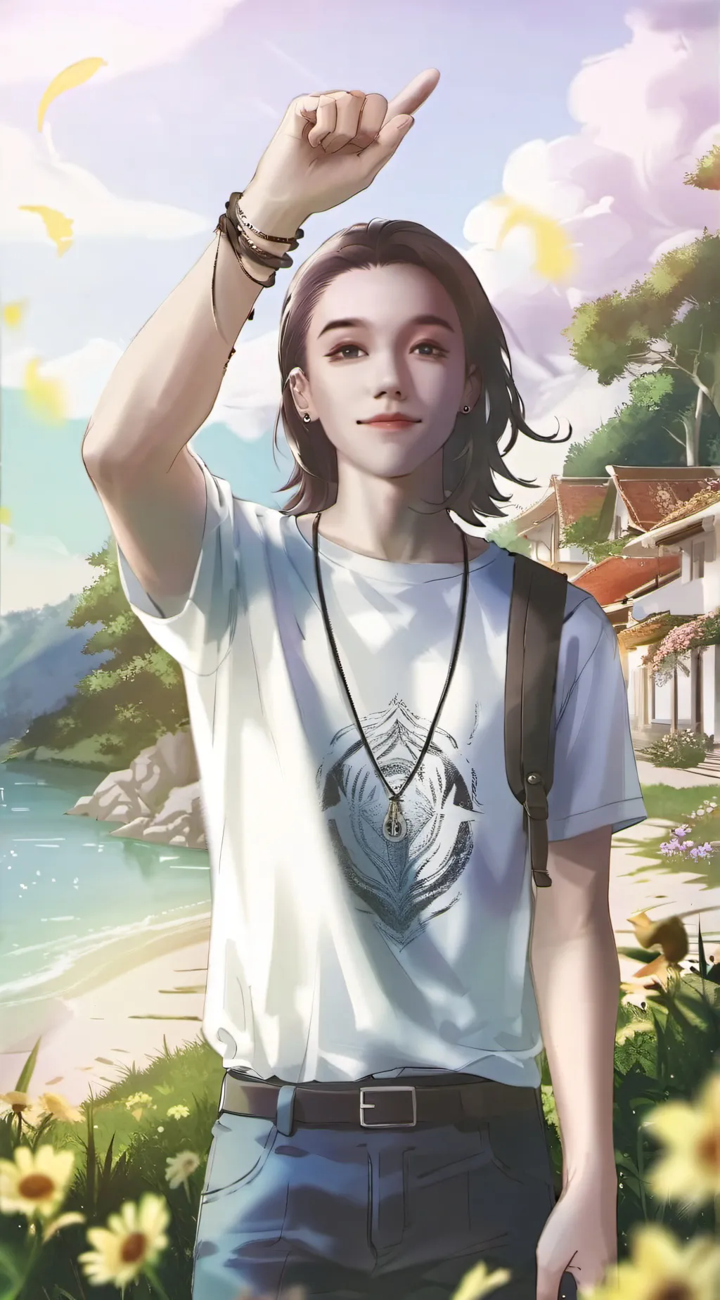 ai character: Benedict  background