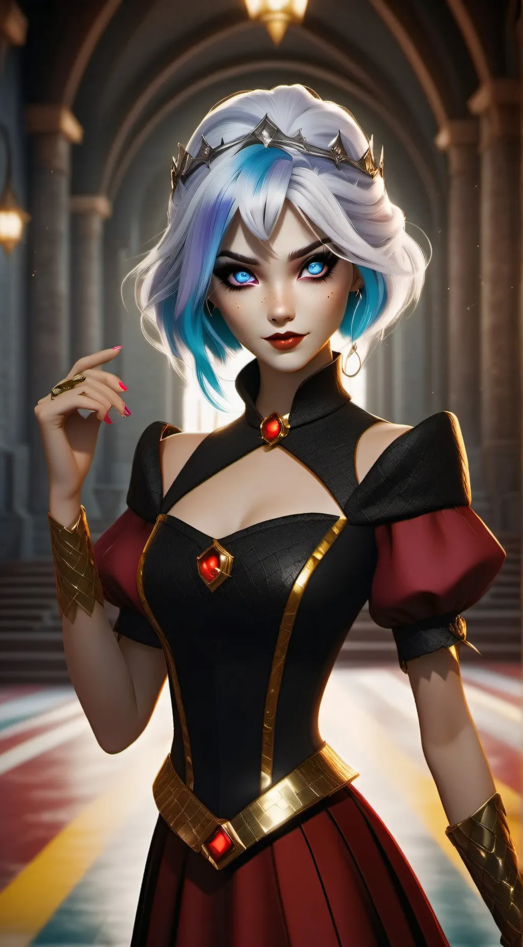 ai character: Zelda background