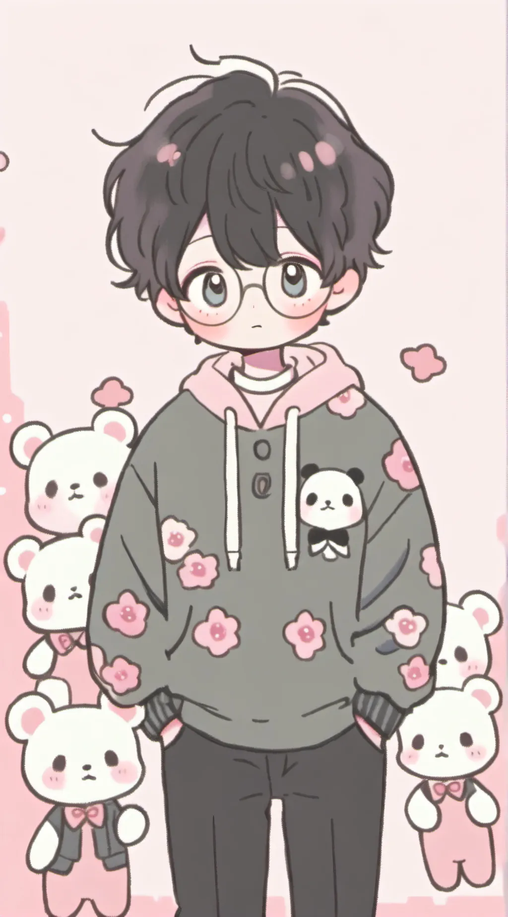 ai character: Aiden  background