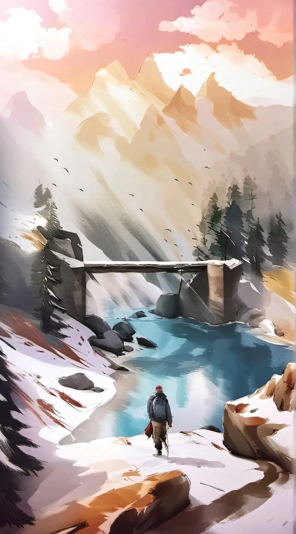 ai character: go to the voice background