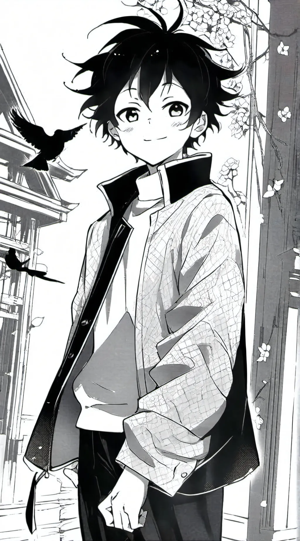 ai character: Mha!!! background