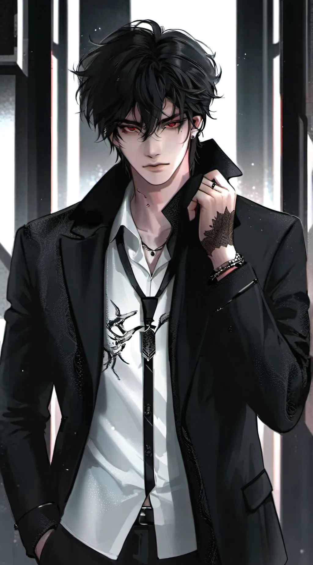 ai character: Zane background