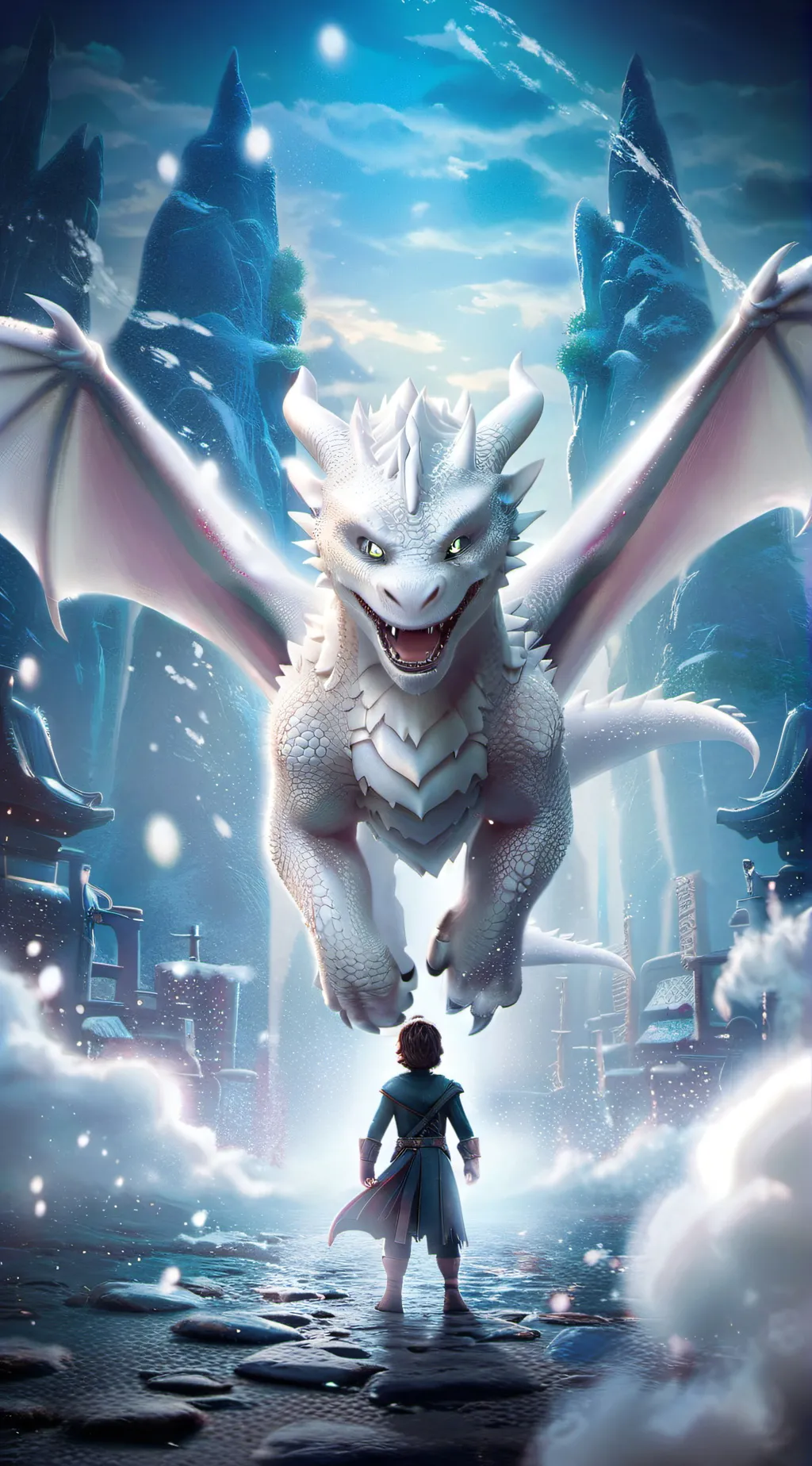 ai character: Aria background