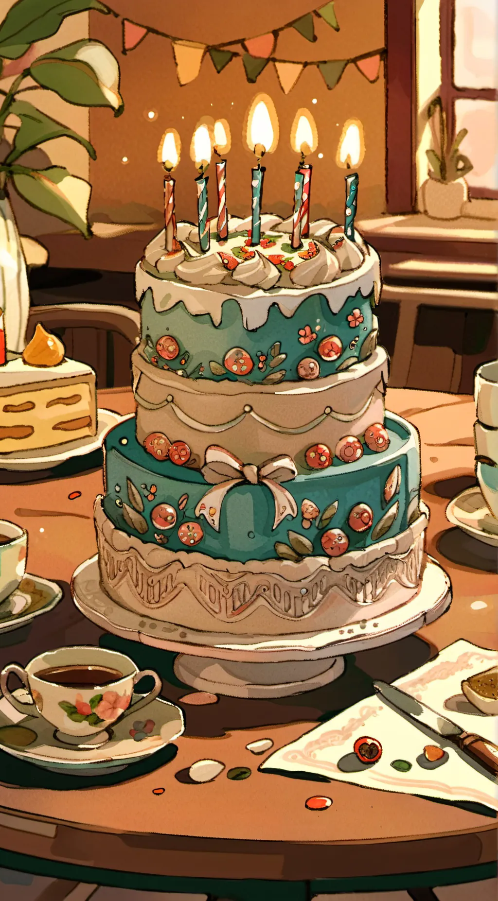 ai character: 5 subs! background