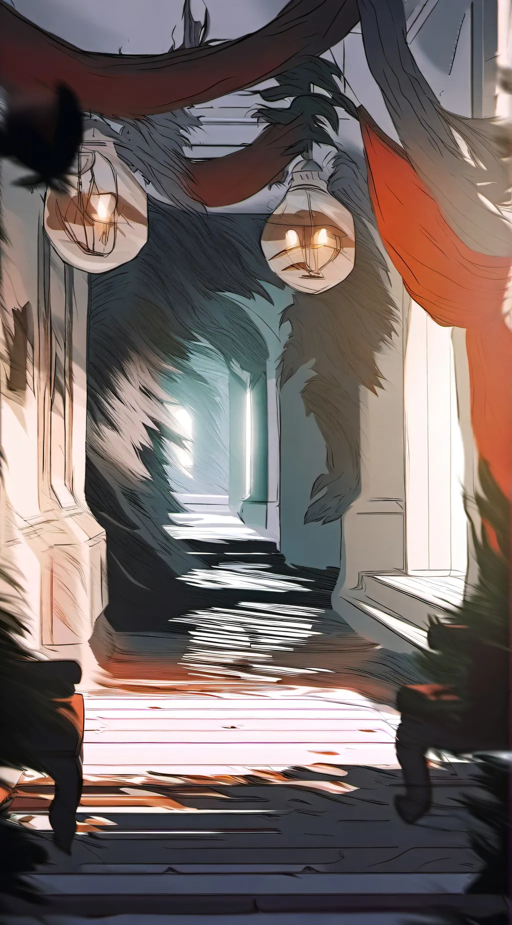 ai character: •FPE Infection AU• background