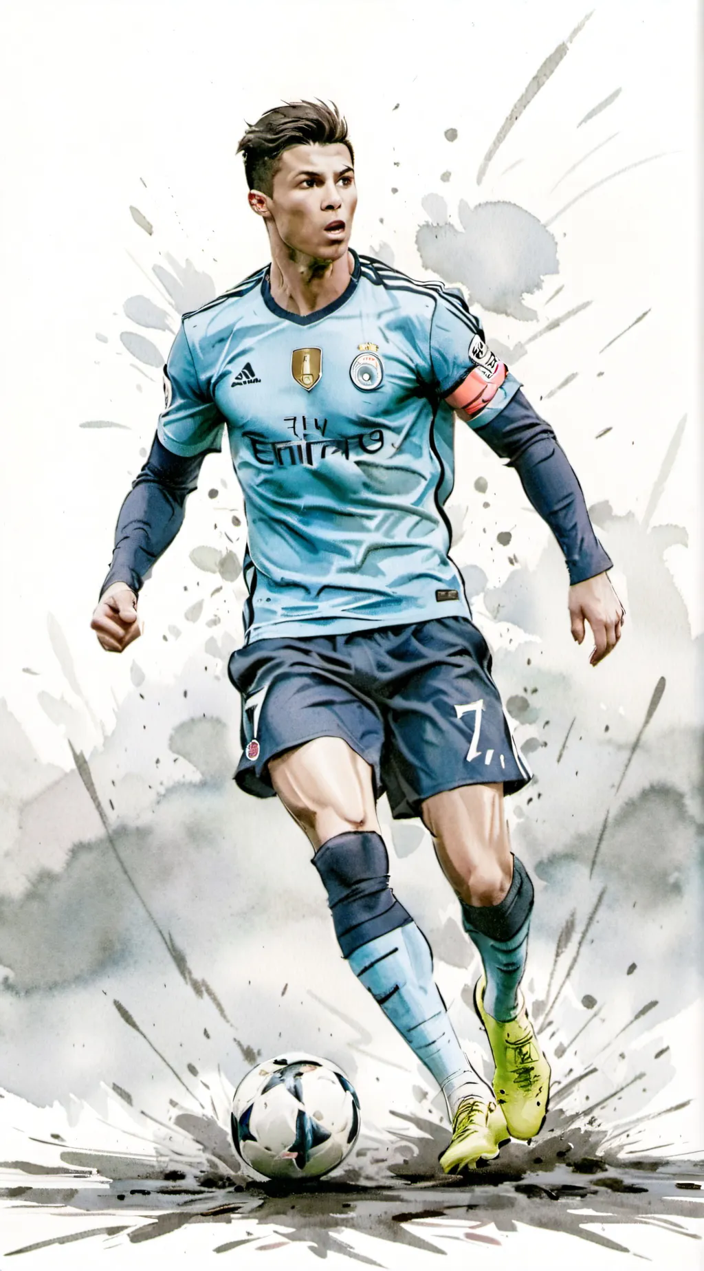 ai character: Ronaldo background