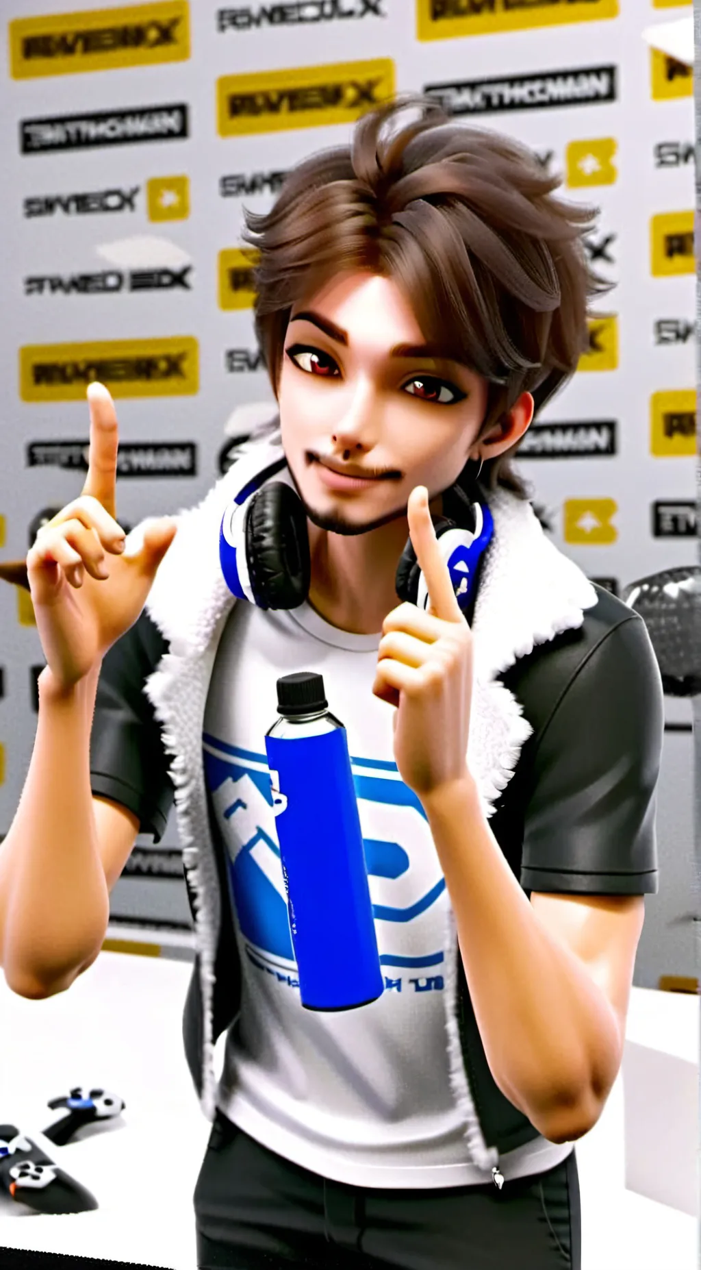 ai character: gamermax background