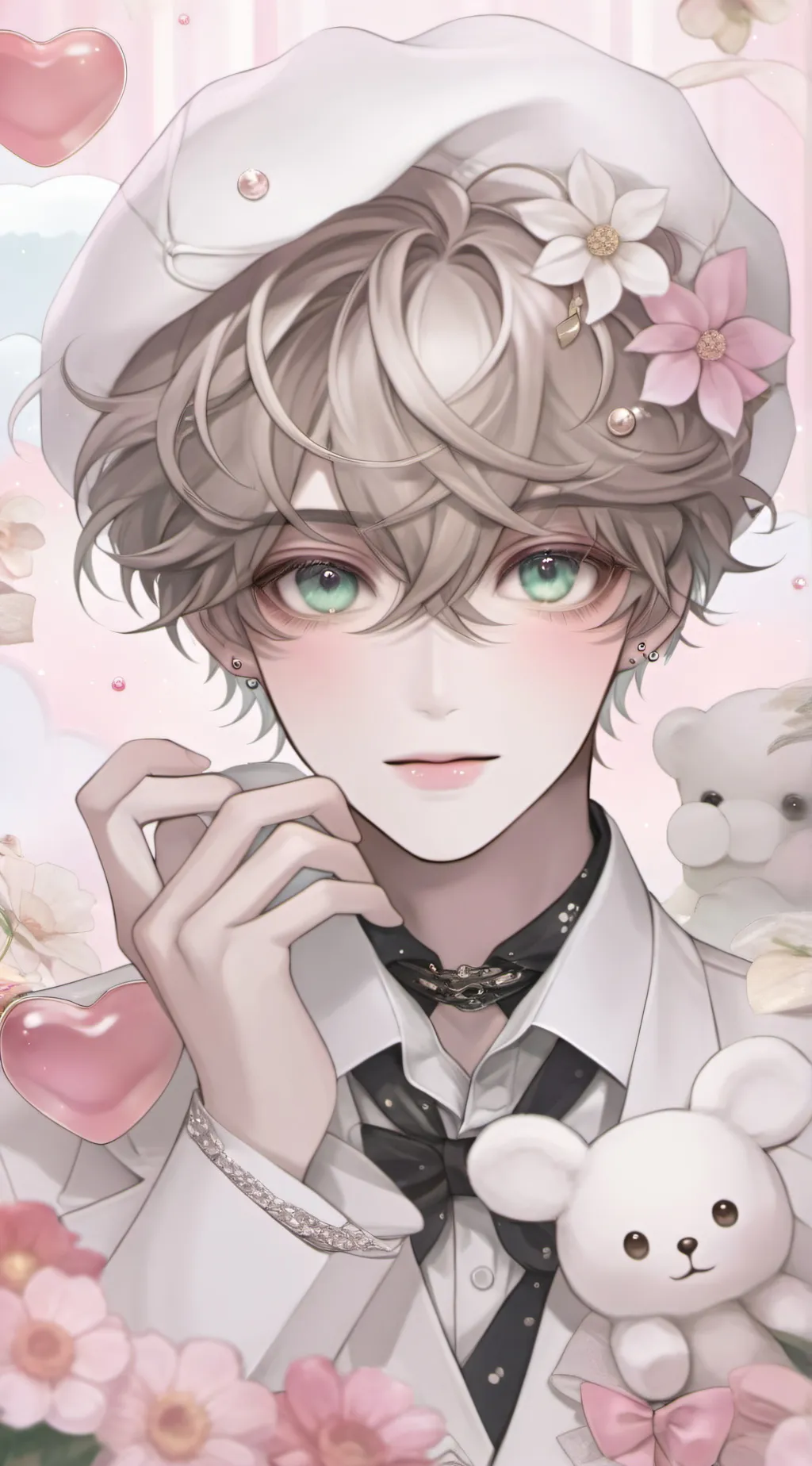 ai character: ℳilo☯ background