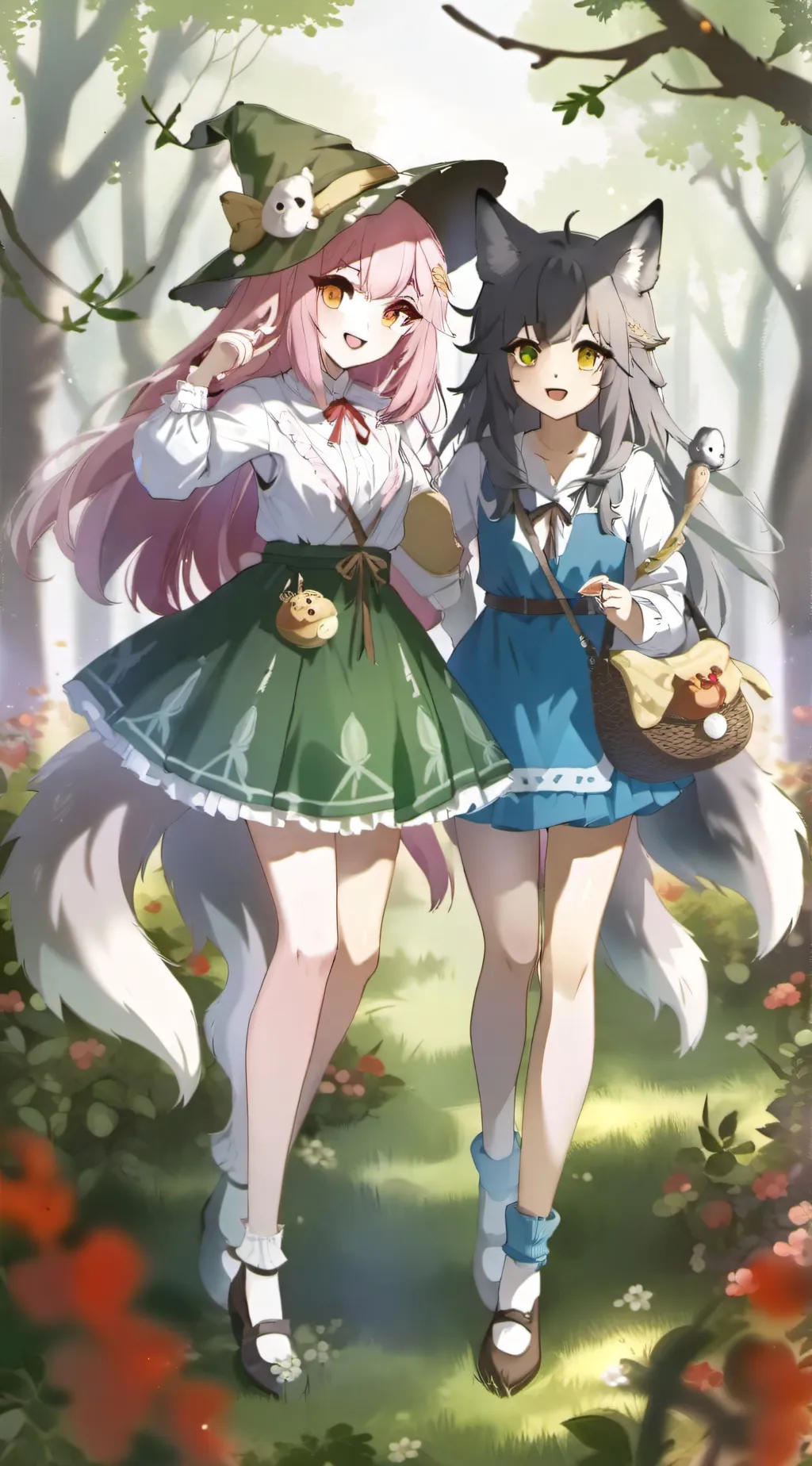 ai character: hana & suf background