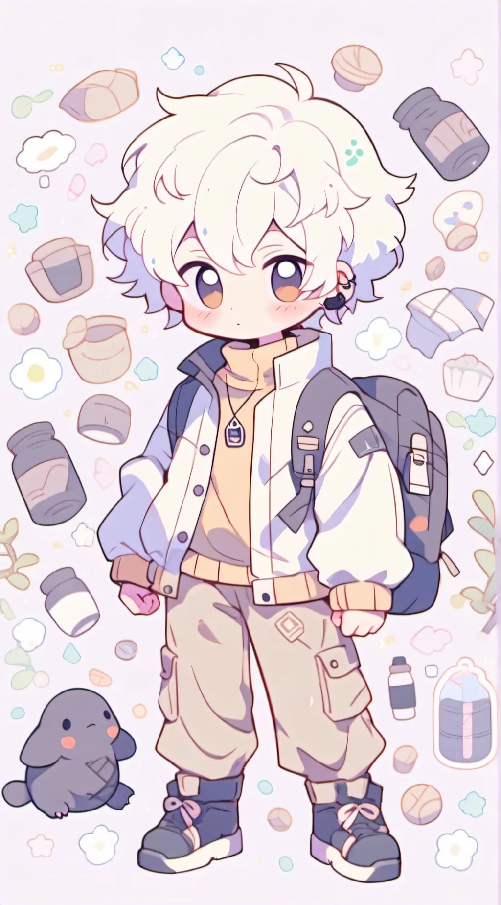 ai character: Carl (my bffl) background