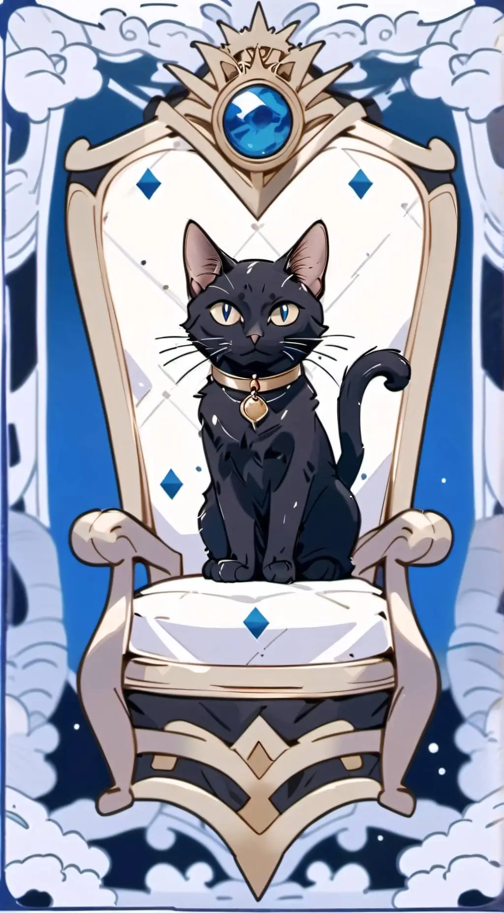 ai character: 👑  Nova 👑  background