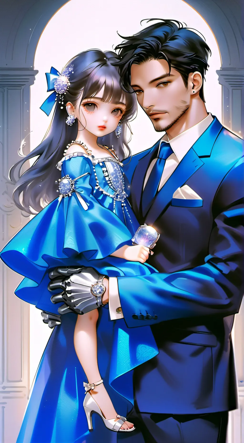 ai character: Xavier  background