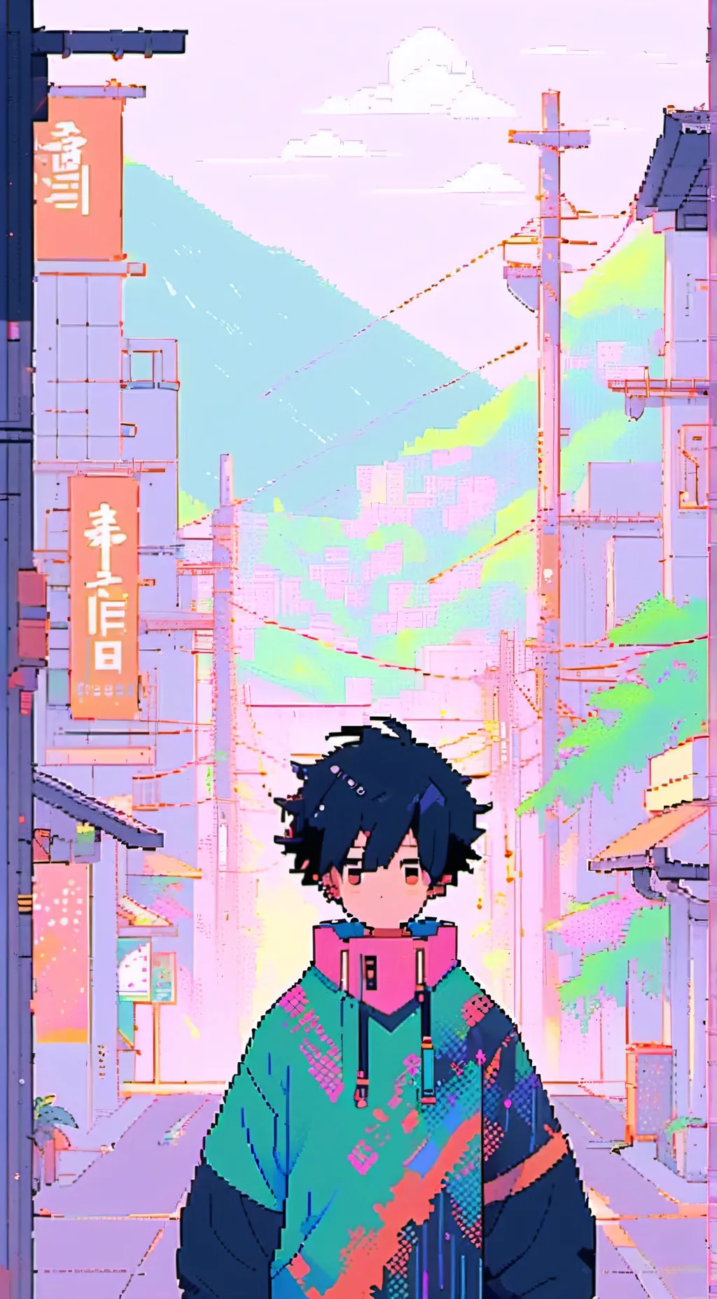 ai character: Dabi background