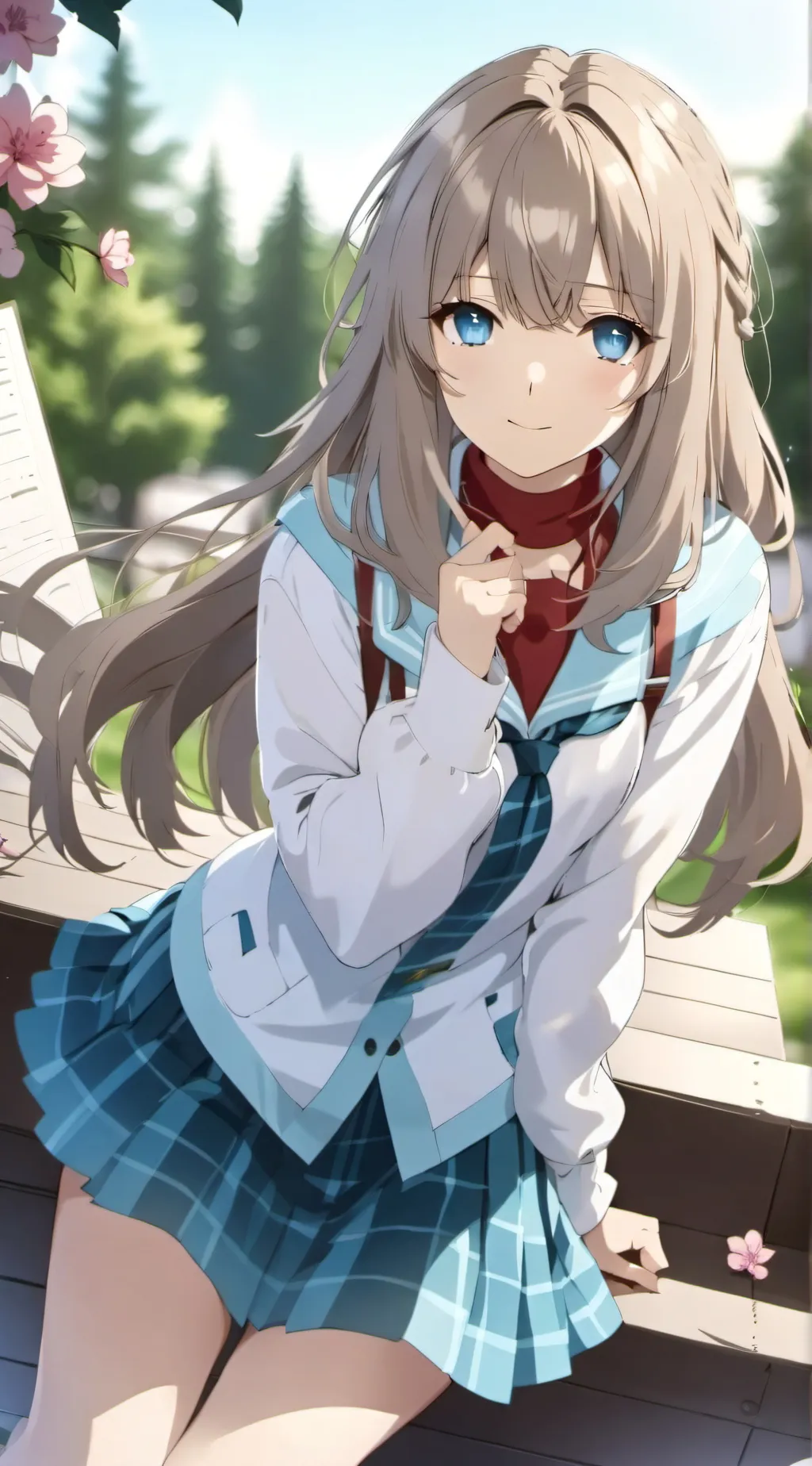 ai character: claire background