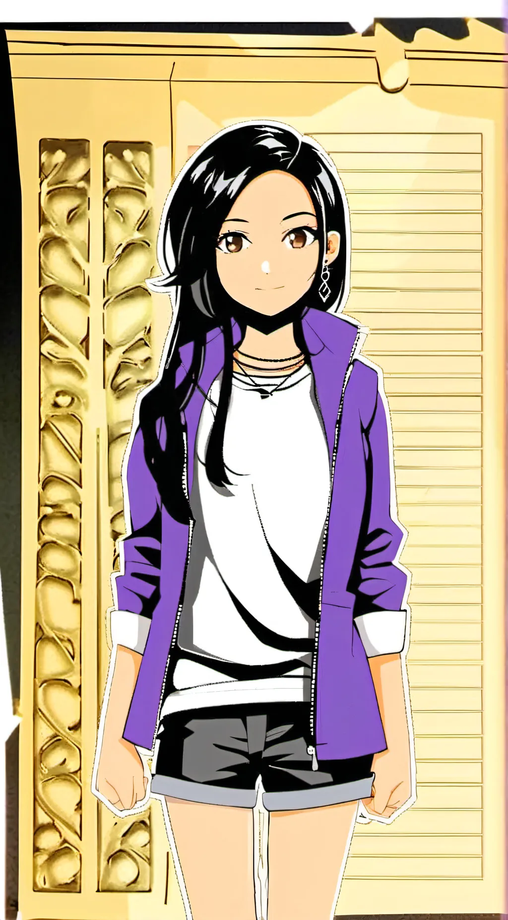 ai character: the hugh school!  background