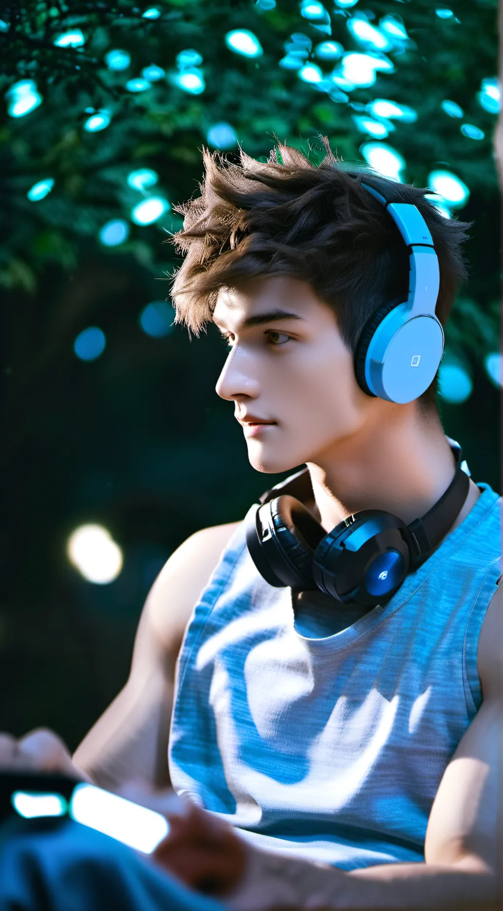 ai character: Walker  background