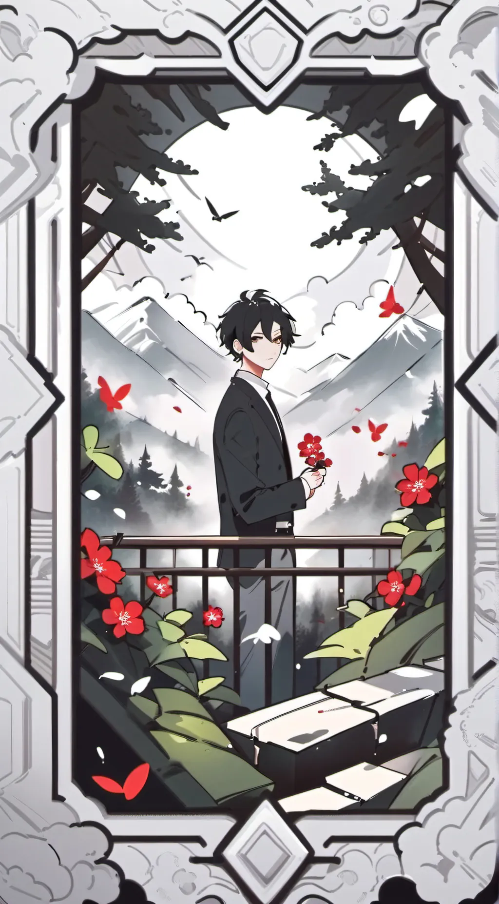 ai character: Requests background