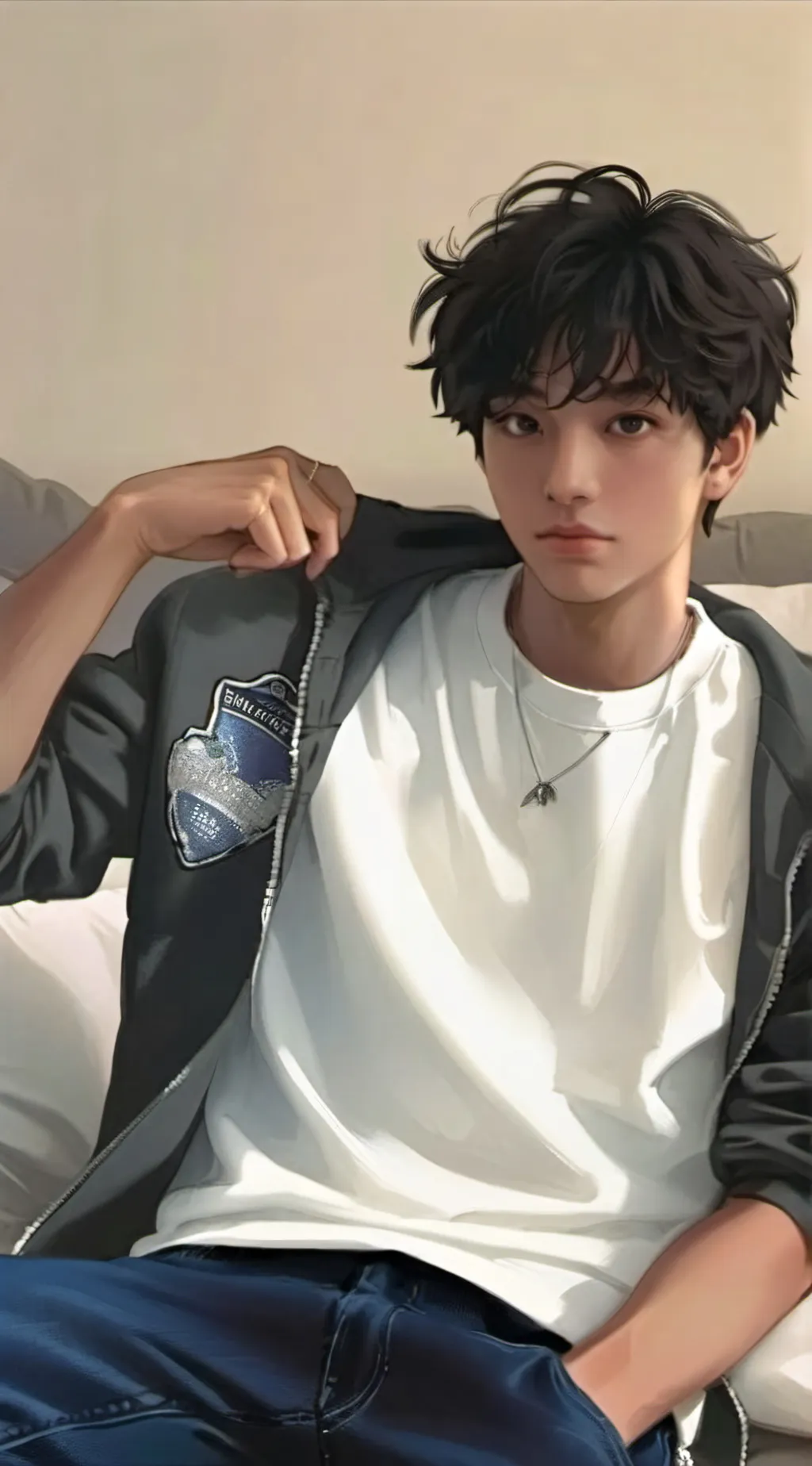 ai character: Asher lara background