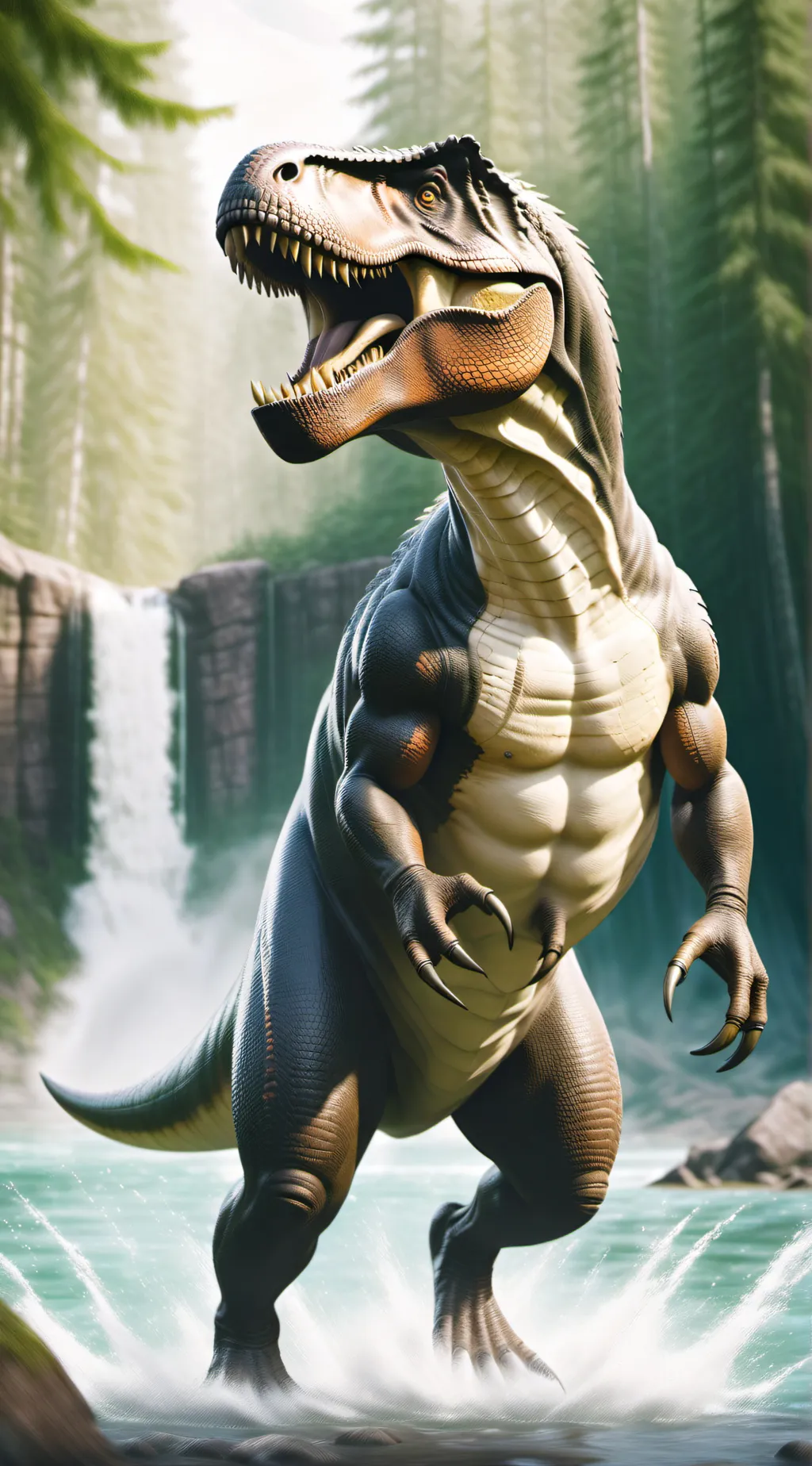ai character: Spino x rexy background