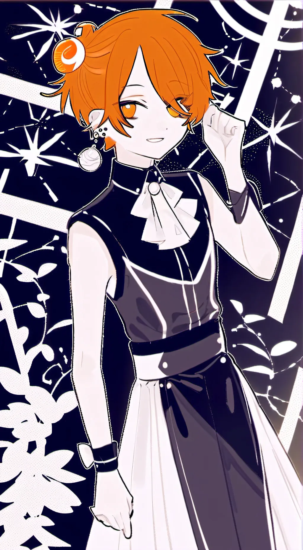 ai character: sam t. sea anenome background