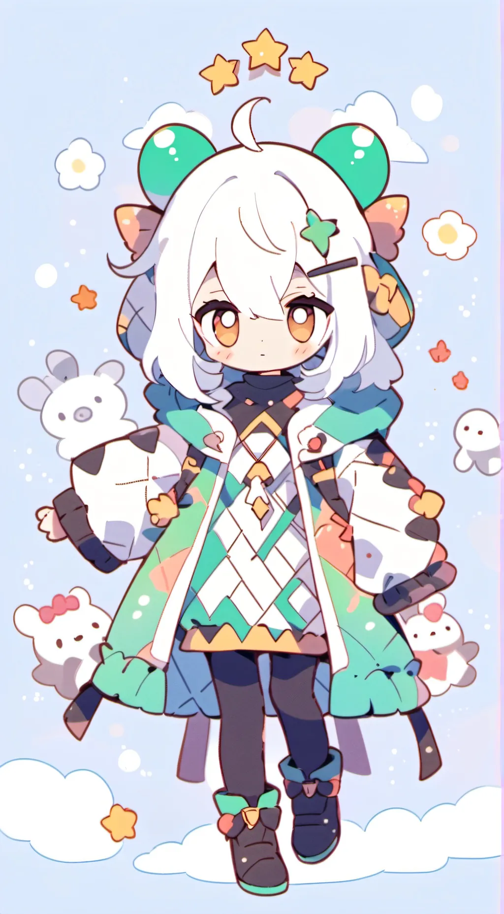 ai character: Daniela  background