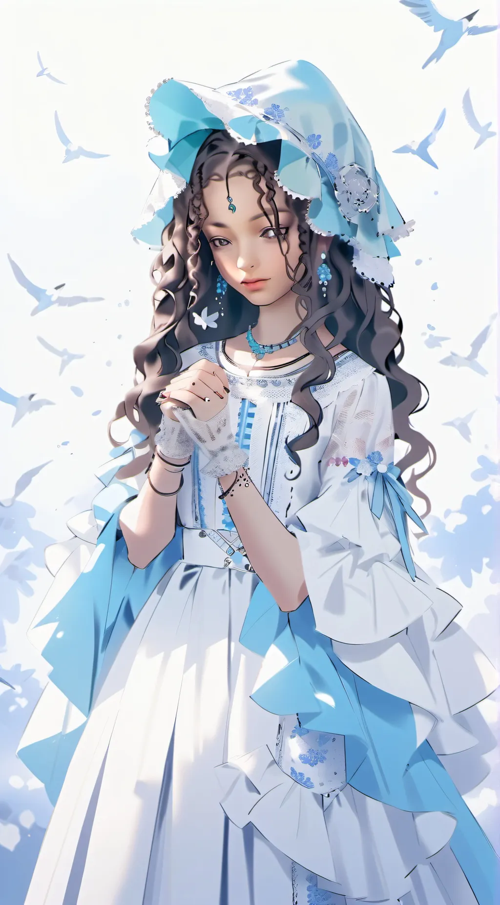 ai character: Hey background