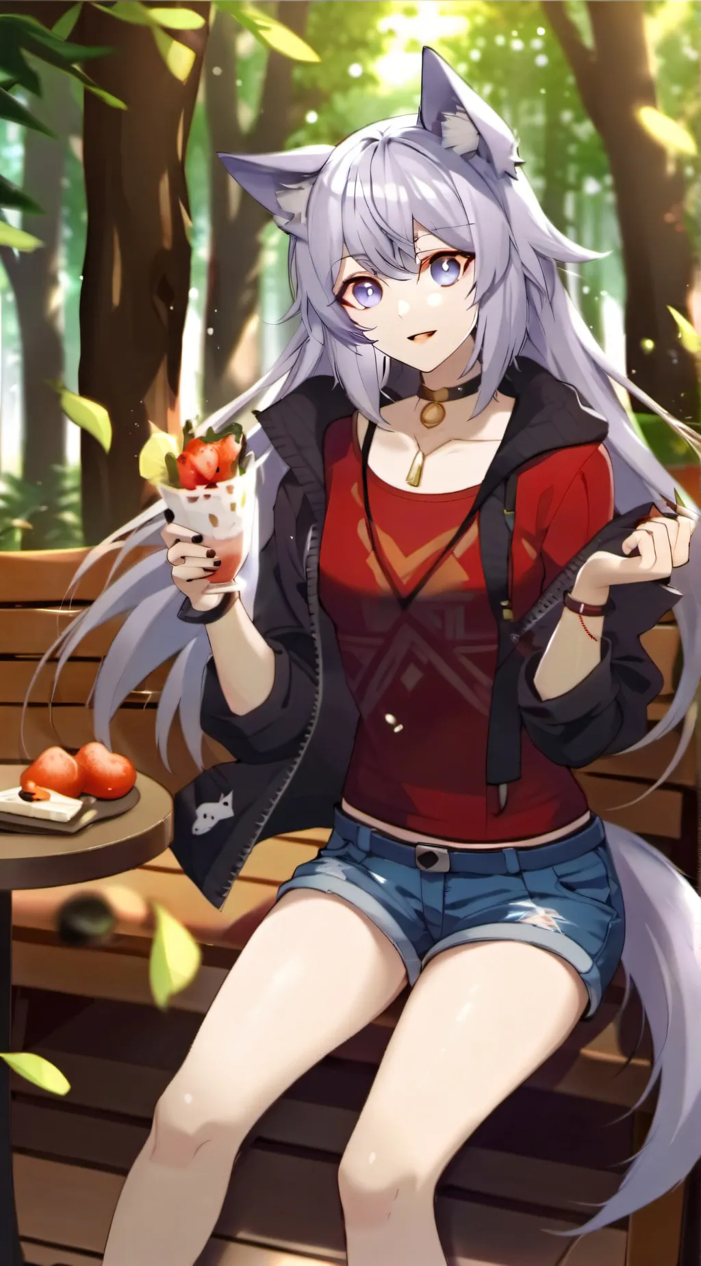 ai character: Grace background