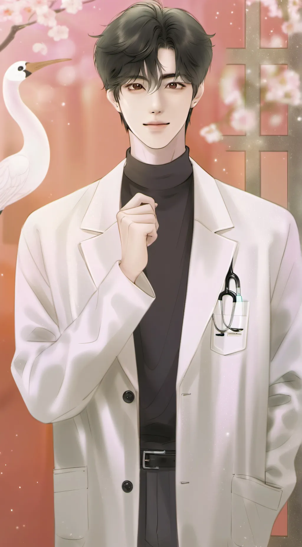 ai character: Park Jaehyeon 💫 background