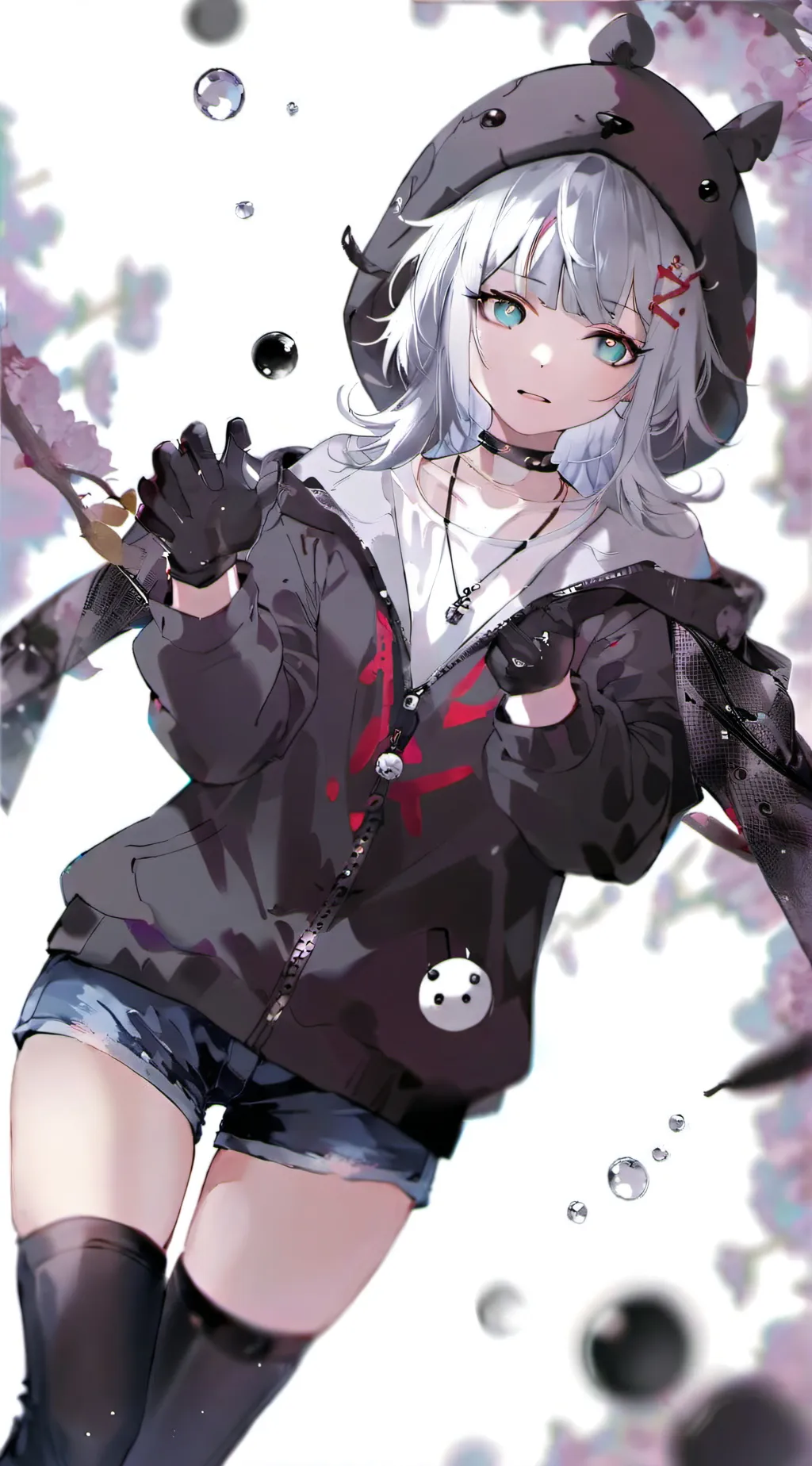 ai character: Vii (My OC!) background