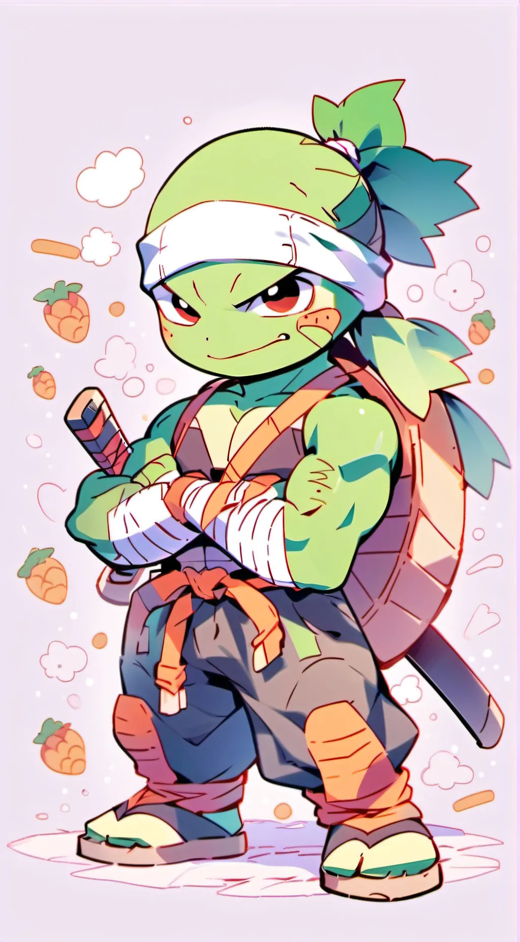 ai character: Tmnt 2003 Vmp Au background