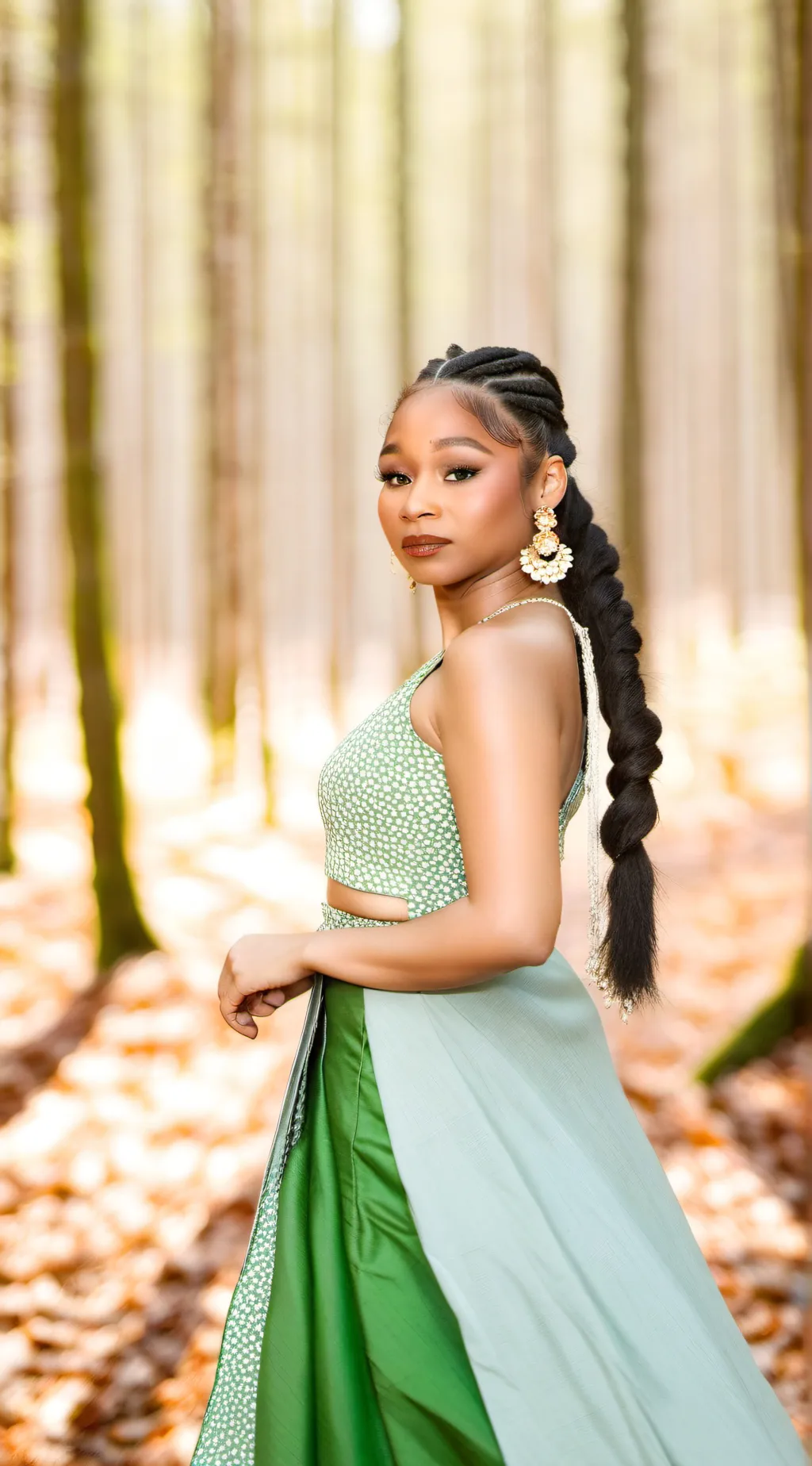 ai character: that girl lay lay background