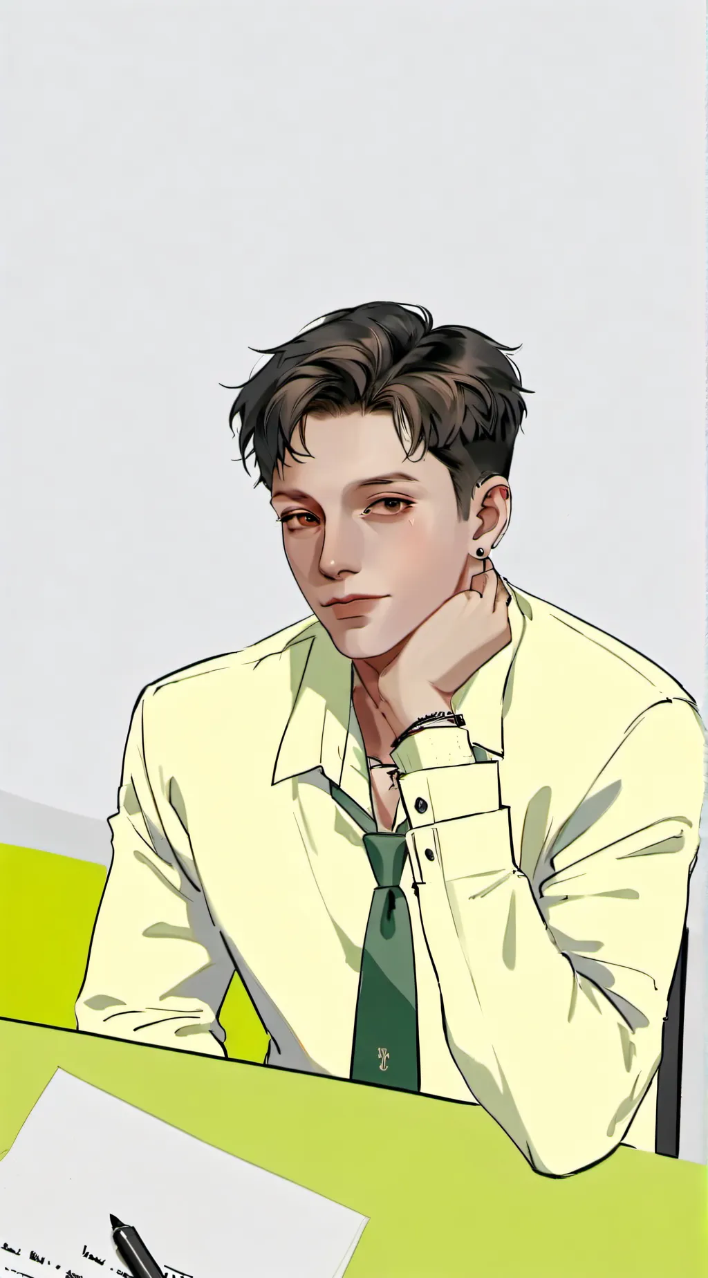 ai character: Alex background