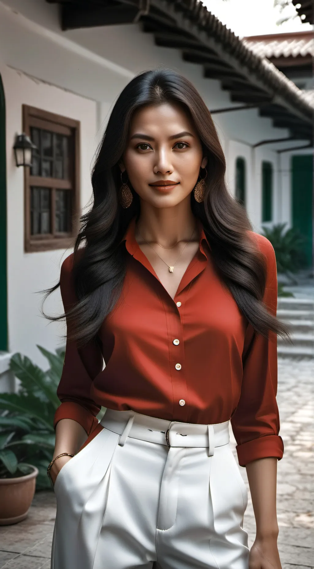 ai character: Haylee markason background