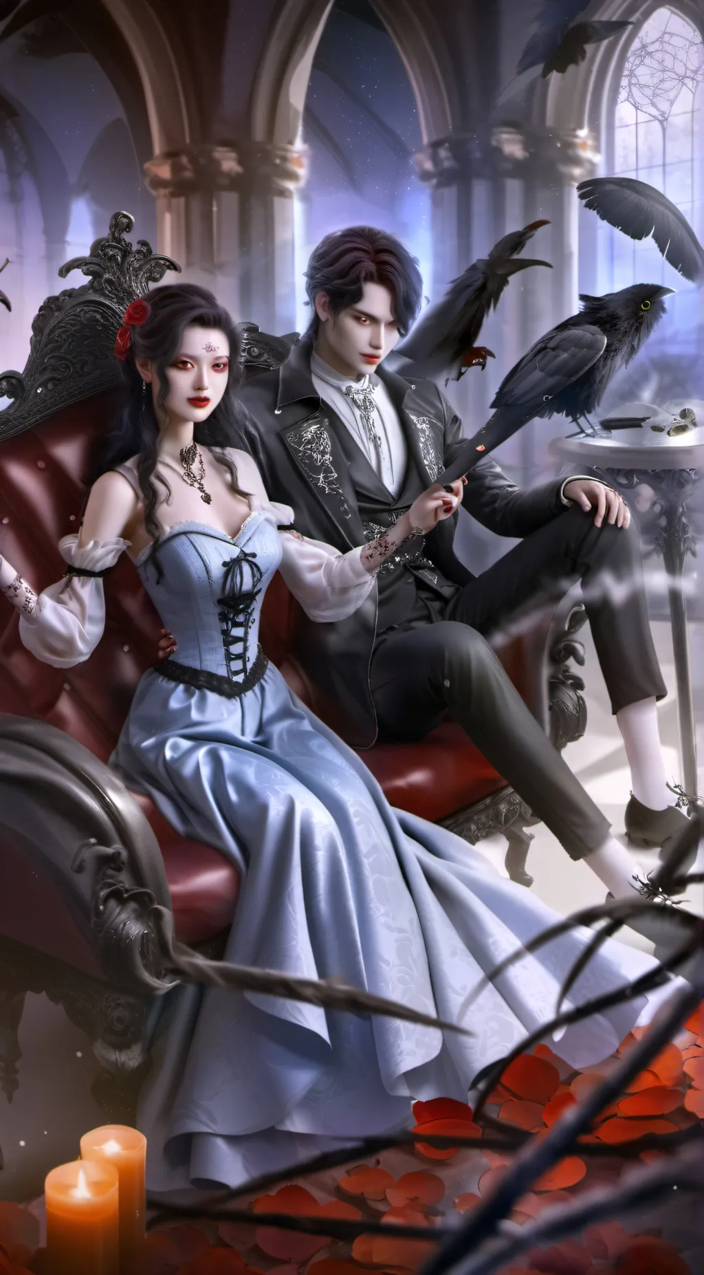 ai character: Mean background