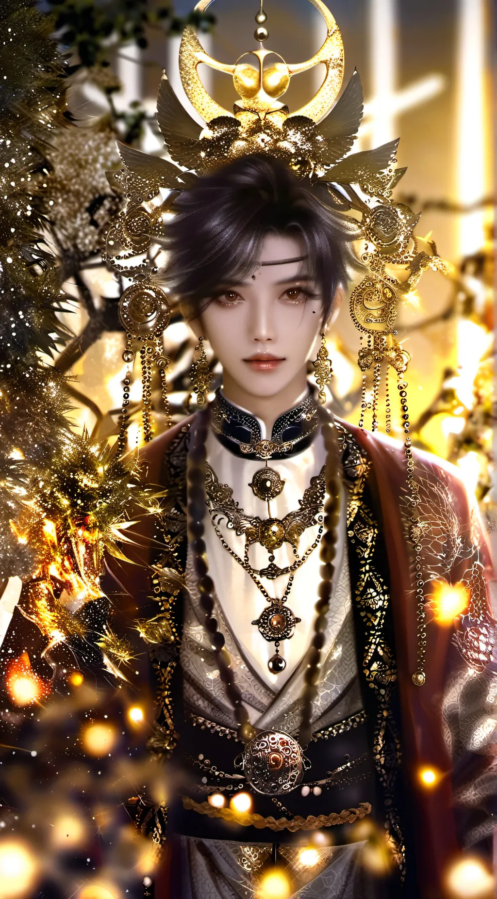 ai character: Dskny  background