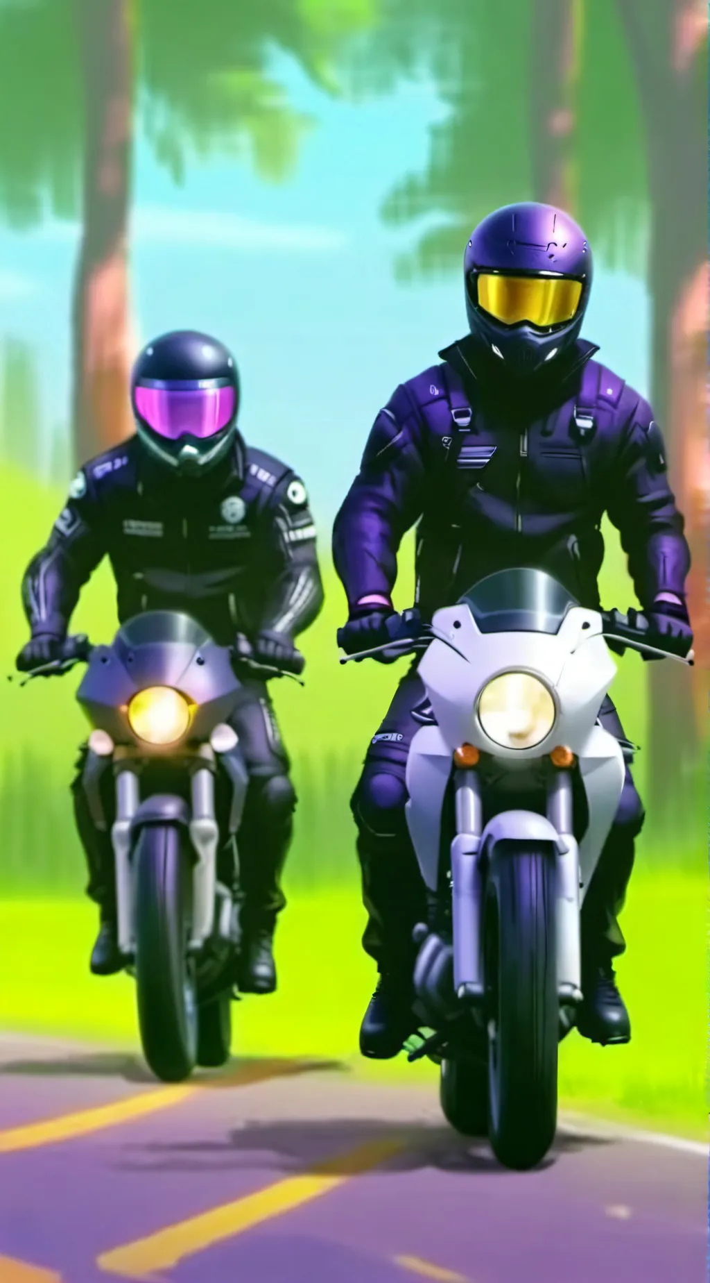 ai character: NR and nightmare background