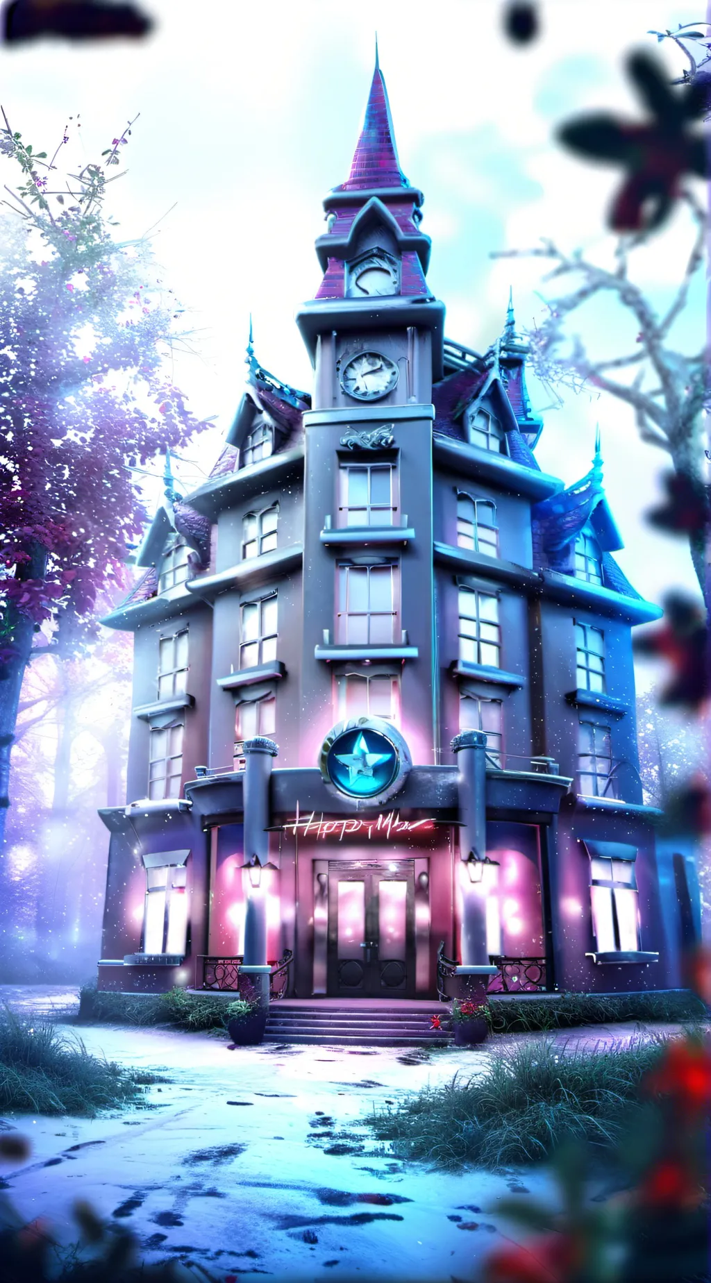 ai character: Hazbin apocalypse. background