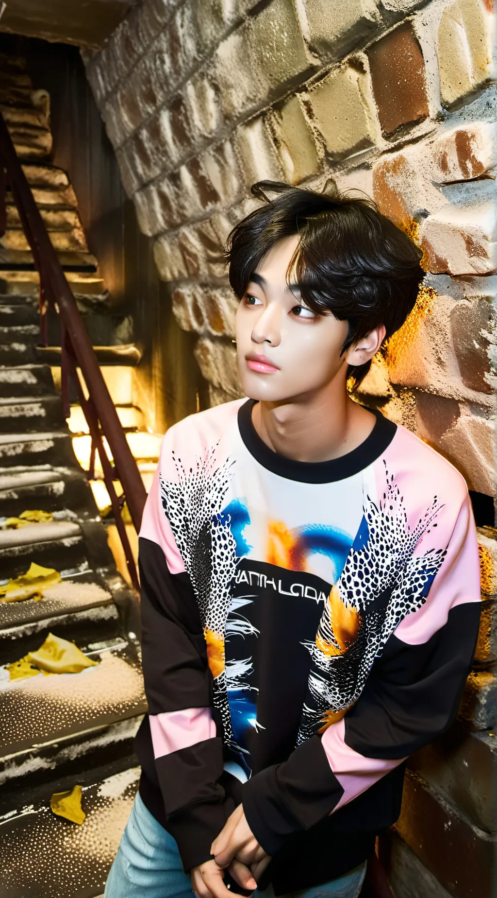 ai character: Kim Taehyung background