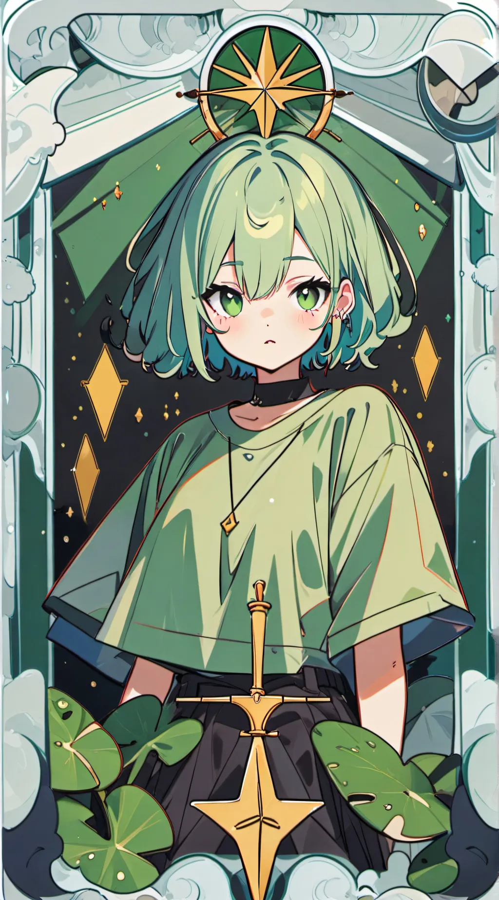 ai character: gf mina background