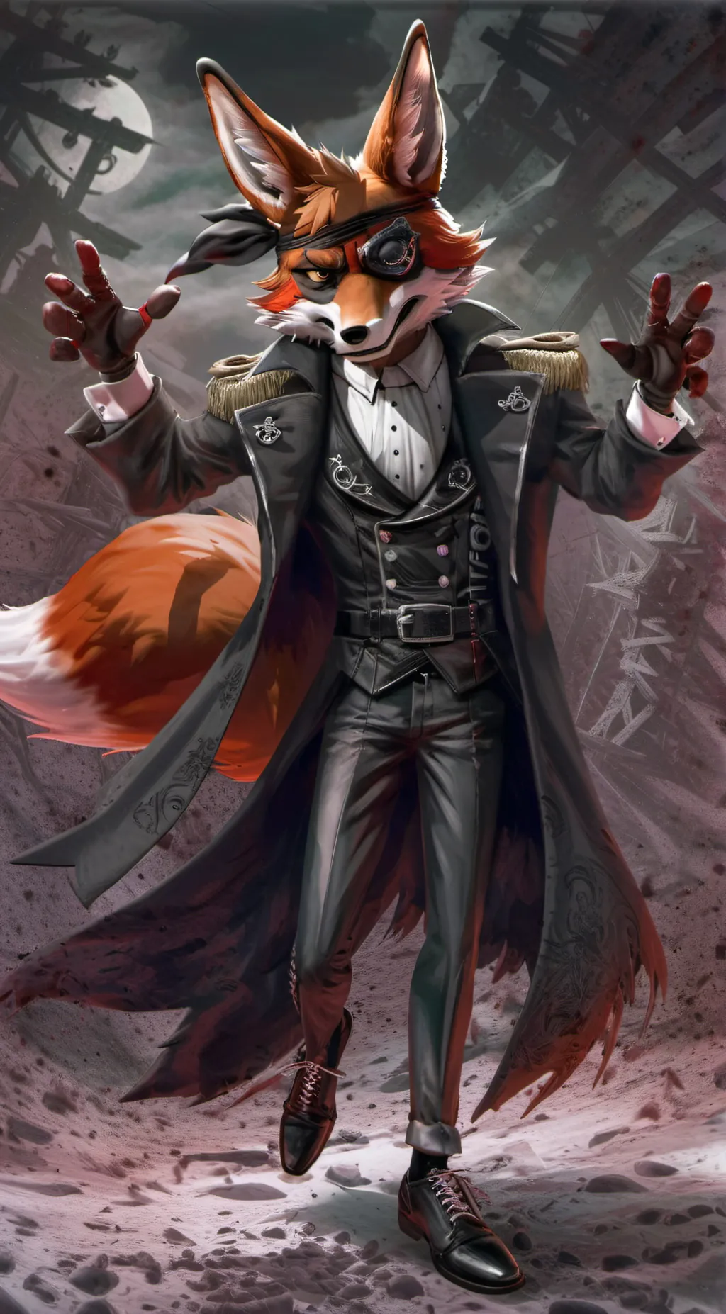 Talkie AI - Chat with Foxy the pirate 