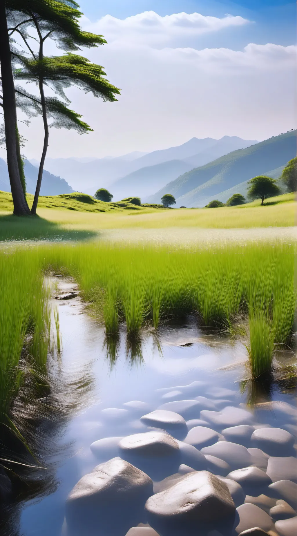 ai character: Touch Grass background