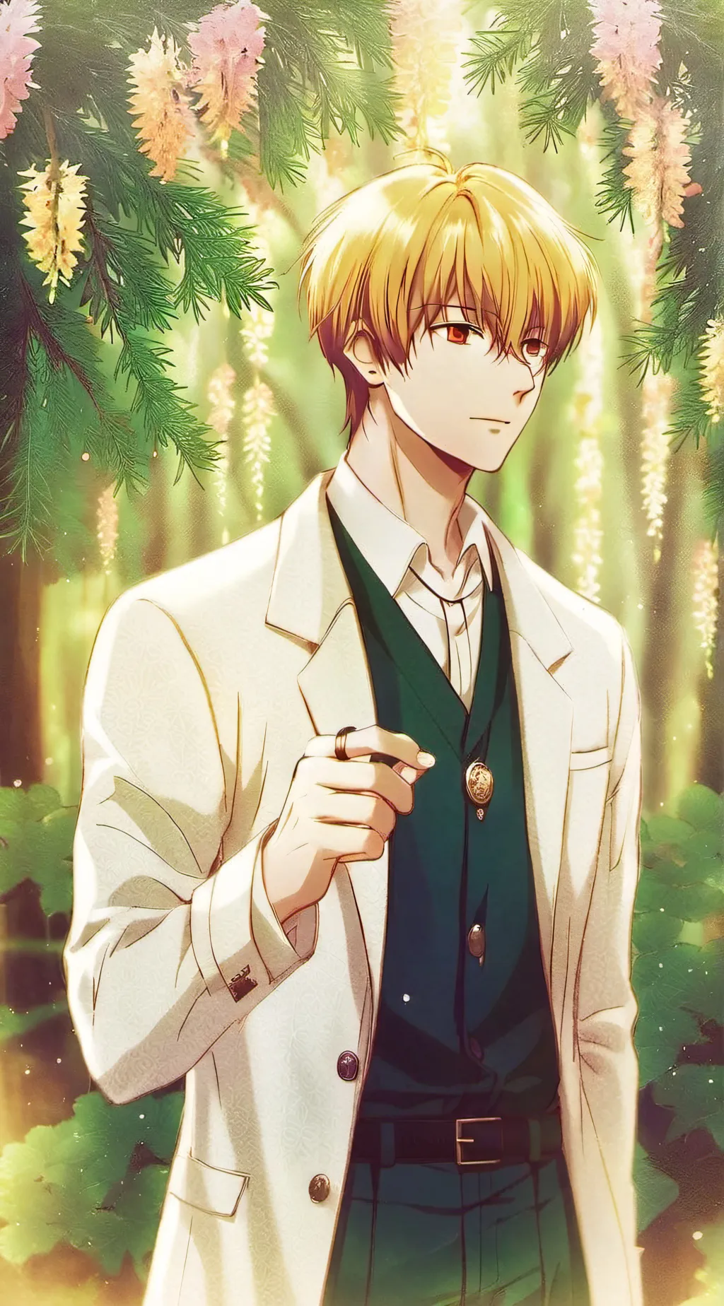 ai character: KYO SOHMA background